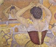 Paul Signac Woman Taking up Her Hair oil painting artist